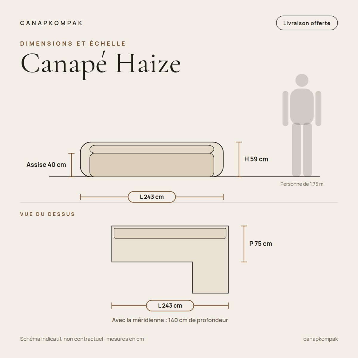 Canapé Haize