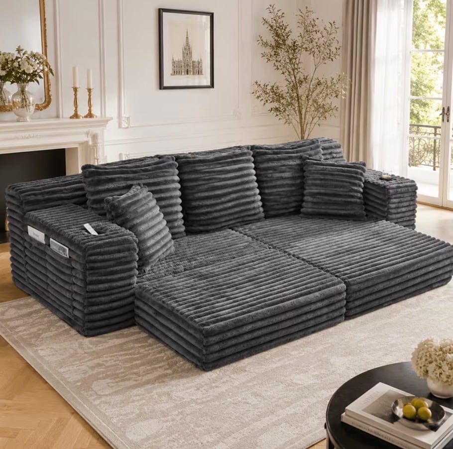 Canapé Uhin Anthracite